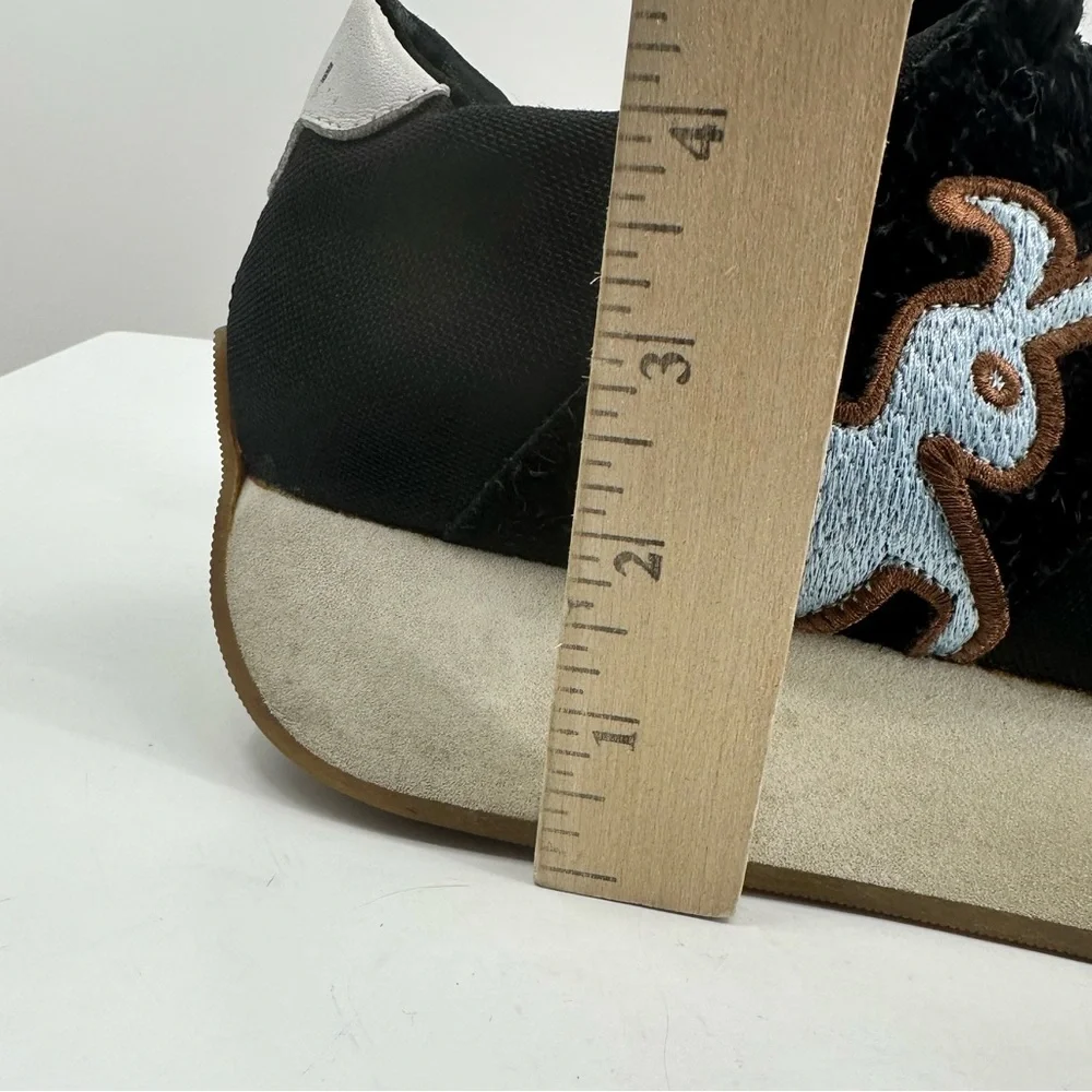 MARNI DANCE BUNNY Black Bunny Platform Sneakers In 00n99 Black Womens 41